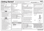 NEC Express5800/120Rj-2 Getting Started Guide