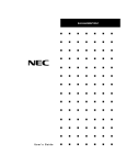 NEC Express5800/120Lf User's Guide