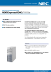 NEC Express5800/110Ge Basic manual