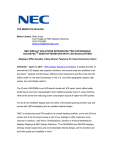 NEC AS203WMi-BK User's Information Guide