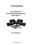 NComputing X-series X350 User's Manual