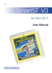 Navman Smart V3 User's Manual