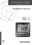 Navman G-PILOT 3100 User's Manual