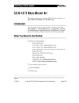 National Instruments SCIX-1371 User's Manual