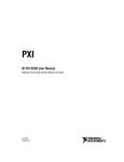 National Instruments PXI-8250 User's Manual