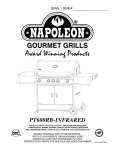 Napoleon Grills PT600RB-INFRARE User's Manual