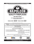 Napoleon Grills GDS 50-N User's Manual