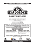 Napoleon Grills GDI-44P User's Manual