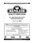 Napoleon Fireplaces GD45-N User's Manual