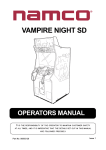 NAMCO Bandai Games 90500126 User's Manual