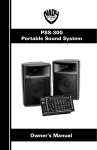 Nady Systems PSS300 User's Manual