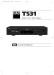 NAD Electronics T531 User's Manual