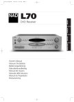 NAD Electronics L 70 User's Manual
