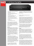 NAD Electronics C162 User's Manual