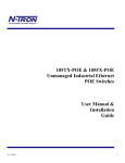 N-Tron 105FX-POE User's Manual