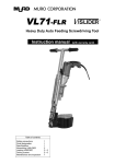 MURO VISLIDER VL71-FLR User's Manual