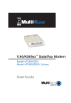 Multitech V.90/K56FLEX MT5600ZDX User's Manual