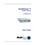 Multi-Tech Systems MT5600BA-V92 User's Manual