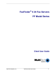 Multi-Tech Systems V.34 User's Manual