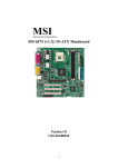 MSI G52-MA00542 User's Manual