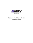 MRV Communications MR2228-S2C User's Manual