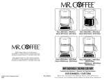 Mr. Coffee CBMPX30 User's Manual