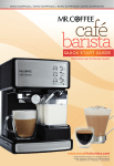 Mr. Coffee BVMC-ECMP1000 User's Manual