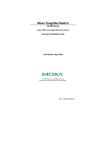 Moxa Technologies TN-5308 User's Manual