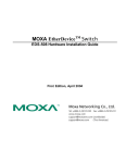 Moxa Technologies Switch EDS-508 User's Manual