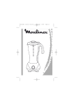 Moulinex Blender Jug User's Manual