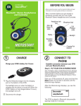 Motorola SoundPilot S705 User's Manual