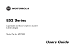Motorola MD7260 User's Manual