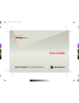 Motorola 68000202881-A User's Manual