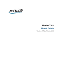 Motion Computing MOTION C5 User's Manual