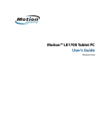 Motion Computing LE1700 User's Guide