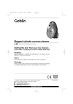 Morphy Richards Goblin 73276 User's Manual