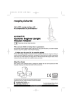 Morphy Richards 73383 User's Manual