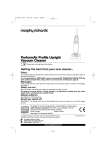 Morphy Richards 73380 User's Manual