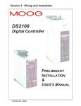 Moog DS2100 User's Manual