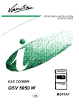 Moffat U21321 User's Manual