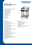 Moffat EP514-B User's Manual