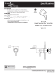 Moen TS554BN User's Manual