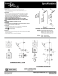 Moen TS3516sp User's Manual
