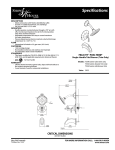 Moen TS342 Series User's Manual