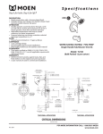 Moen TL188 User's Manual