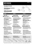 Moen T62979 User's Manual