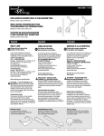 Moen TS394 User's Manual