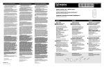 Moen A340 User's Manual