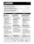 Moen L4621 User's Manual
