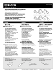Moen L2351 Series User's Manual